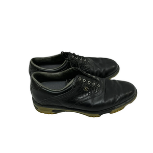 Used Foot Joy 53676 Mens 10.5 Golf Shoes Black   11692-S000144230