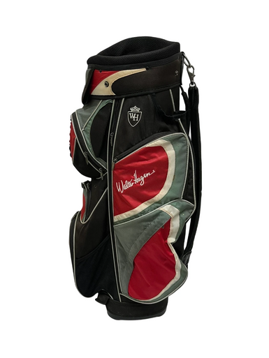 Used Walter Hagen Black/Red Mens Cart Bag Black And Red 11692-S000144228