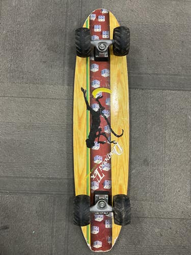Used DIAMOND TEK MOUNTAIN BOARD Complete Skateboard Black Long 11614-S000225585