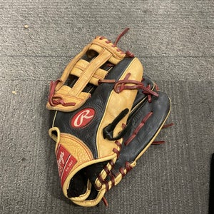 Used Rawlings SELECT PRO LITE BB/SB Glove RH Throw Brown And Black 12" 11614-S000225567