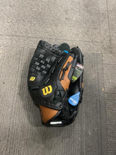 Used Wilson A500 BB/SB Glove RH Throw Black 13" 11614-S000225568