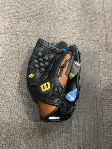 Used Wilson A500 BB/SB Glove RH Throw Black 13" 11614-S000225568