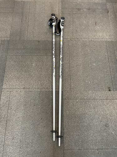 Used Scott SERIES 4 Mens DH Ski Pole White 120 cm / 48 in 11614-S000225547