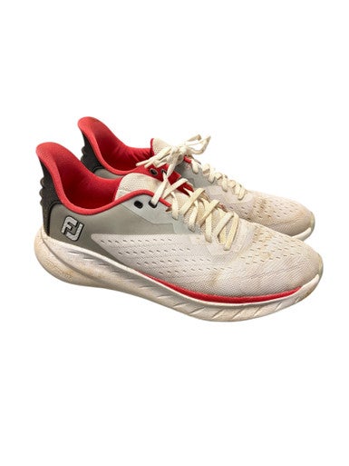 Used Foot Joy Mens Golf Shoes White Senior 10.5 11307-S000261183