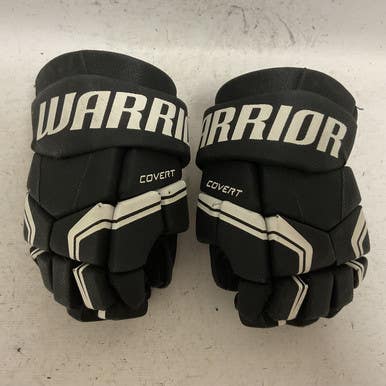 Used Warrior QRE 5 Junior Gloves Black And Royal Blue 10" 11855-S000194905