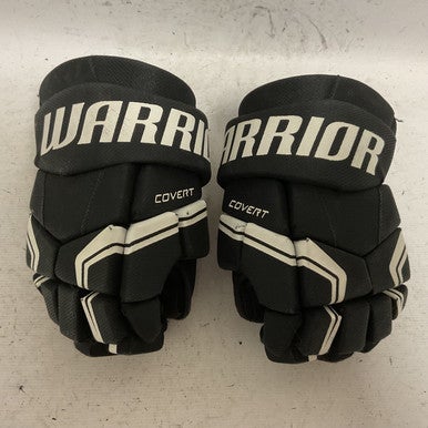Used Warrior QRE 5 Junior Gloves Black And Royal Blue 10" 11855-S000194905