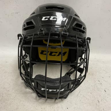 Used CCM TACKS 210 Helmet Cage Combo Black SM 11855-S000194901