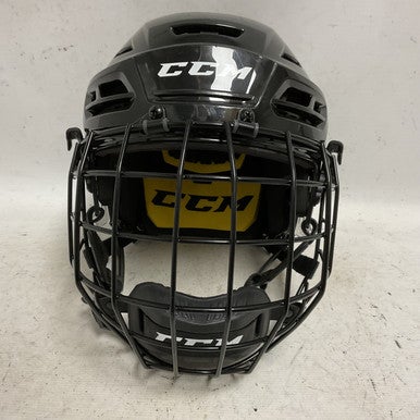 Used CCM TACKS 210 Helmet Cage Combo Black SM 11855-S000194901