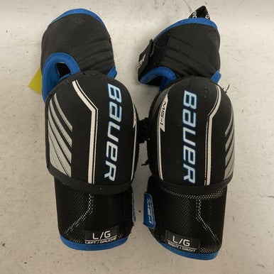 Used Bauer MS-1 Junior Elbow Pads Black And Royal Blue LG 11855-S000194904