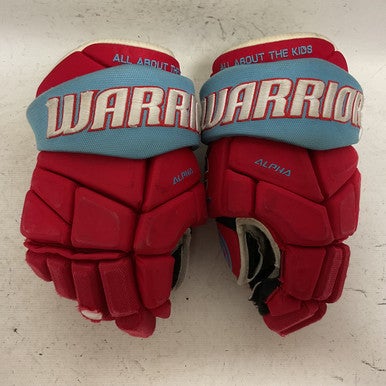 Used Warrior ALPHA PRO Senior Gloves Red 13" 11855-S000194885