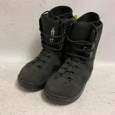 Used Boys Snowboard Boots Black Junior 02 11855-S000194878