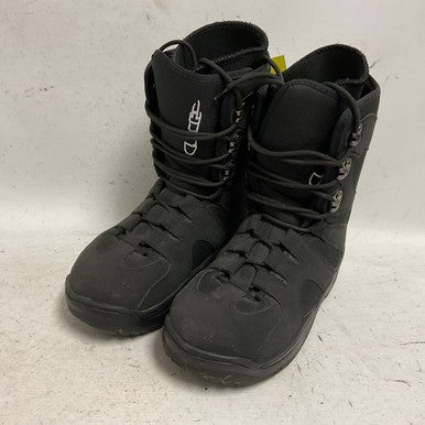 Used Boys Snowboard Boots Black Junior 02 11855-S000194878