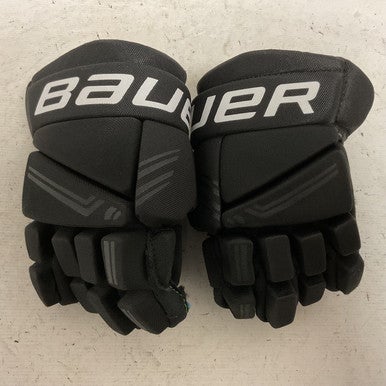 Used Bauer X Youth Gloves Black And Royal Blue 9" 11855-S000194861