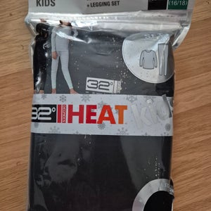 Black XL Kids Unisex Compression (New)