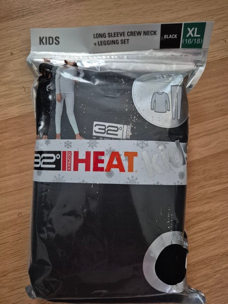 Black XL Kids Unisex Compression (New)