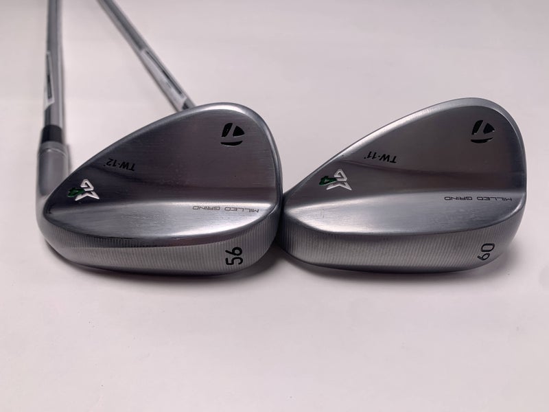 TaylorMade Milled Grind 4 Tiger Woods Wedge Set 56* 12 | 60* 11 DG Mens RH
