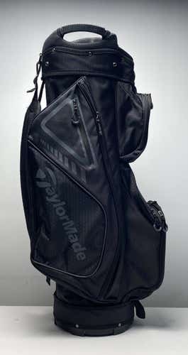 Taylormade Lightweight Cart Bag Black 15-Way Divide Single Strap Golf Bag