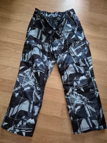 Black Unisex Youth Large Ski Pants (Used)