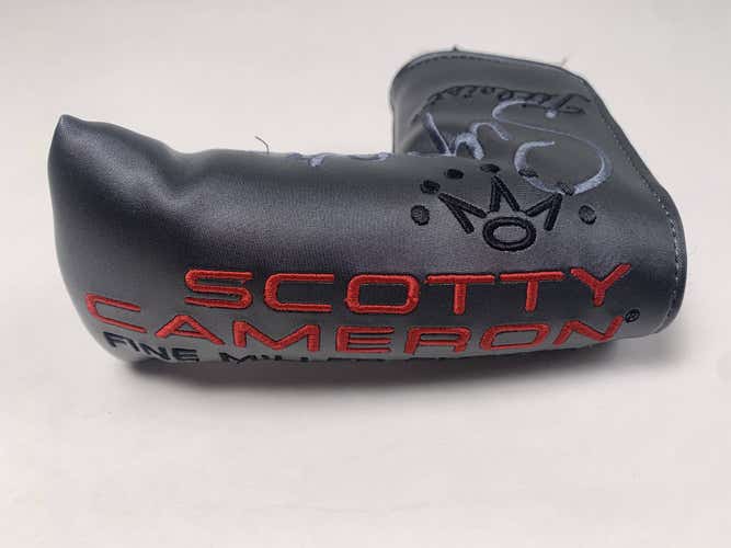 Titleist Scotty Cameron Super Select Blade Putter Grey Headcover HC NEW