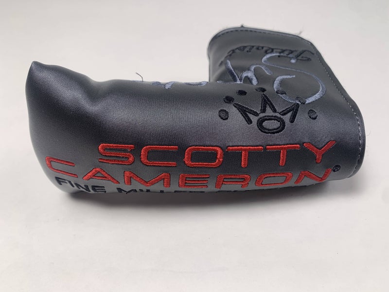 Titleist Scotty Cameron Super Select Blade Putter Grey Headcover HC NEW