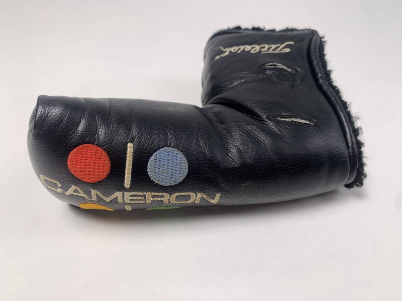 Titleist Scotty Cameron Studio Style Black Blade Putter Headcover HC