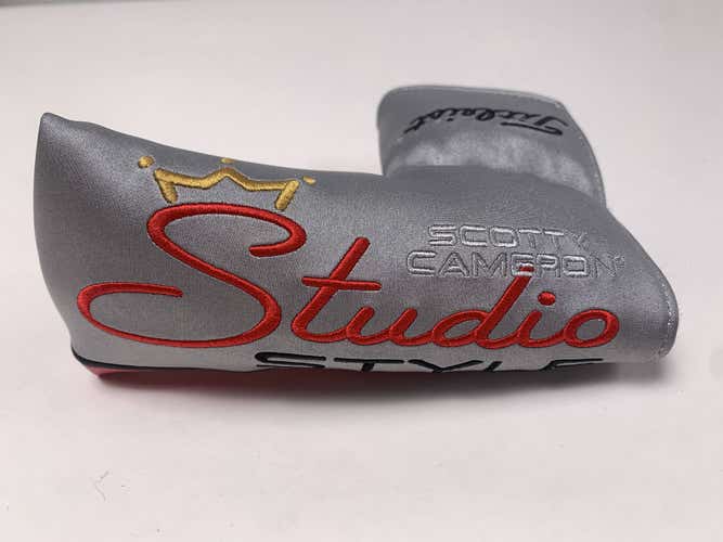 Titleist Scotty Cameron Studio Style 2025 Blade Putter Silver Headcover HC NEW