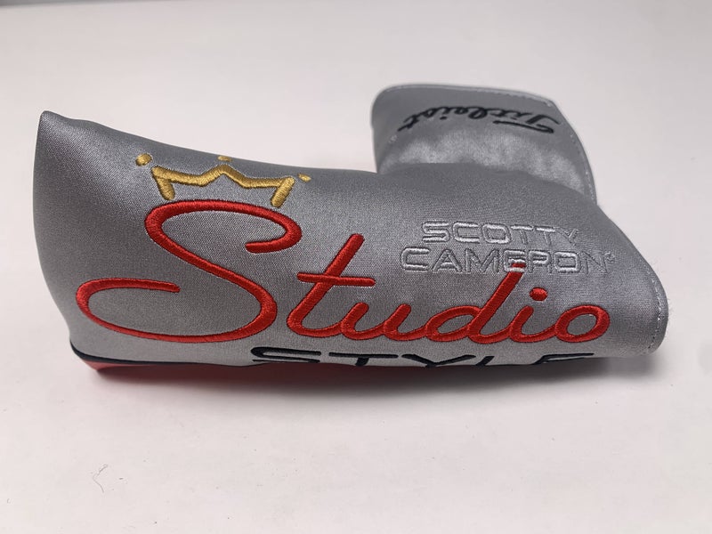 Titleist Scotty Cameron Studio Style 2025 Blade Putter Silver Headcover HC NEW