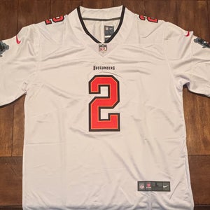 2025 Emeka Egbuka Tampa Bay Buccaneers #2 White Adult Large NWT