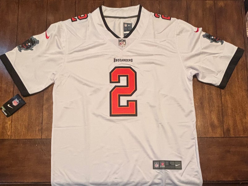 2025 Emeka Egbuka Tampa Bay Buccaneers #2 White Adult Large NWT