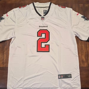 2025 Emeka Egbuka Tampa Bay Buccaneers #2 White Adult XL NWT