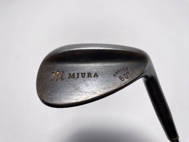 Miura Forged Black Lob Wedge Raw LW 60* True Temper DG Spinner RH +1" READ