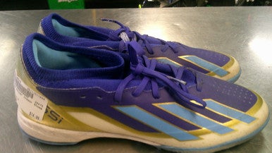 Used Adidas Soccer Indoor Shoes Navy Blue Senior 10 11868-S000066546