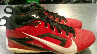 Used Nike Adult FB Cleats Red Senior 9 11868-S000066545