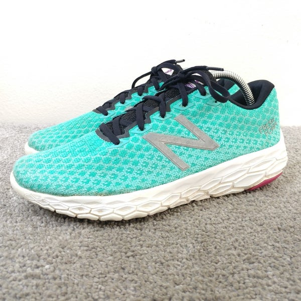 New Balance Fresh Foam Beacon v1 Womens Size 10 Running Shoes Teal Blue