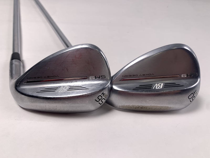 Titleist Vokey SM9 Tour Chrome Wedge Set 56* 8 | 60* 4 Project X 5.5 Regular RH