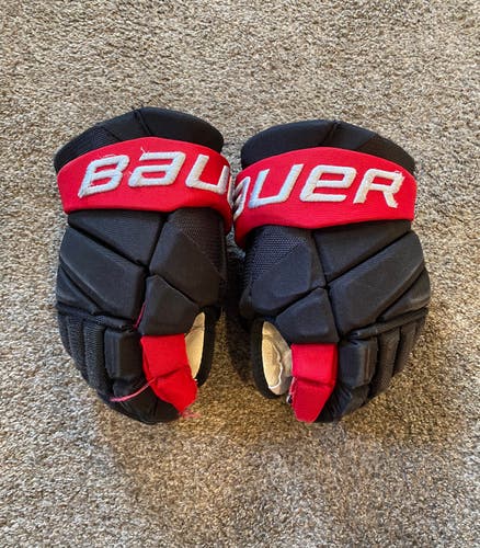 Bauer Vapor Hyperlite Gloves 13" Pro Stock The Ohio Sate University