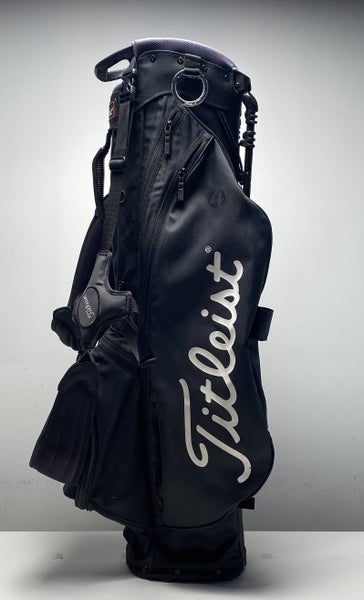 Titleist Players 4 Stand Bag Black 4-Way Divide Dual Strap Golf Bag