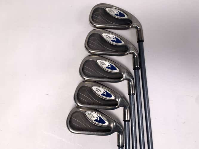 Callaway Big Bertha Hawkeye Iron Set 3-7 Hawk Eye Regular Mens RH