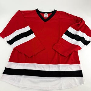 New Red/White/Black AK Practice Jersey | Senior Large