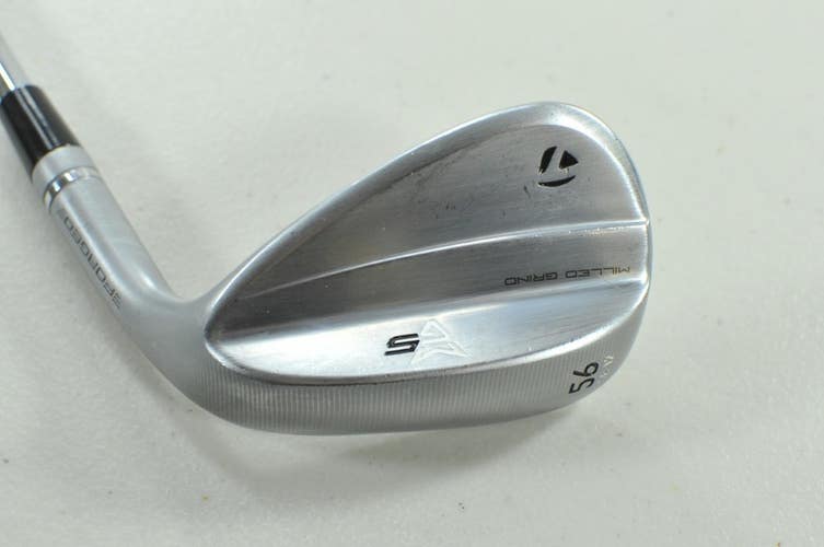 TaylorMade Milled Grind 5 Chrome 56*-12 Wedge Right DG Wedge Flex Steel # 206423