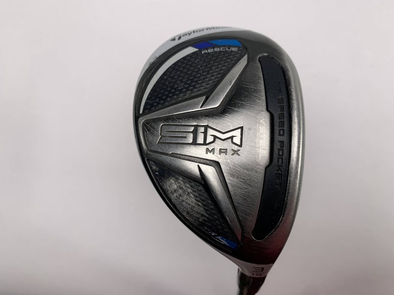 TaylorMade SIM MAX 3 Hybrid 19* Fujikura Ventus Blue 6R Regular Graphite Mens RH