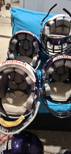 Bundle 5 purple helmets