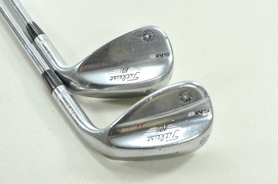 Titleist Vokey SM6 Tour Chrome 54*, 58* Wedge Set RH Wedge Flex Steel # 206342