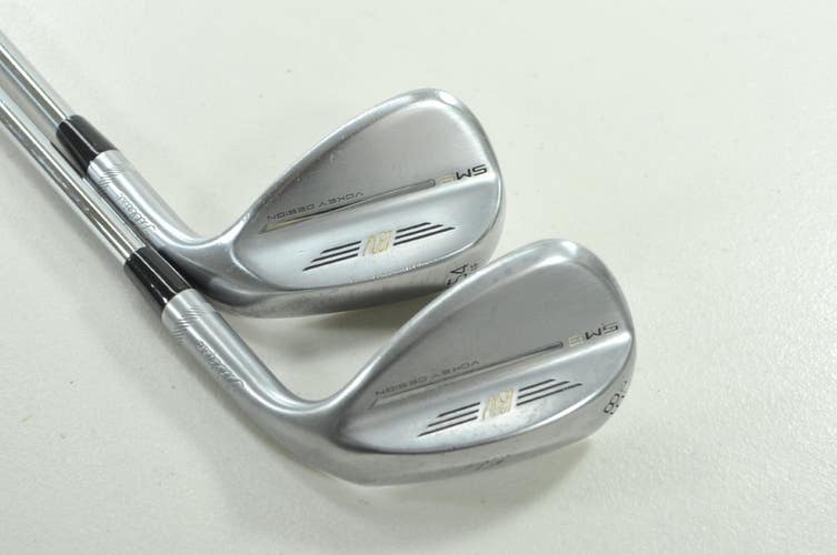 Titleist Vokey SM9 Tour Chrome 54*, 58* Wedge Set RH Wedge Flex Steel # 205369