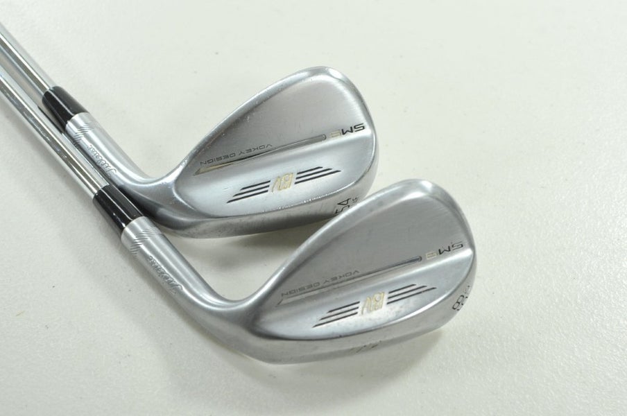 Titleist Vokey SM9 Tour Chrome 54*, 58* Wedge Set RH Wedge Flex Steel # 205369