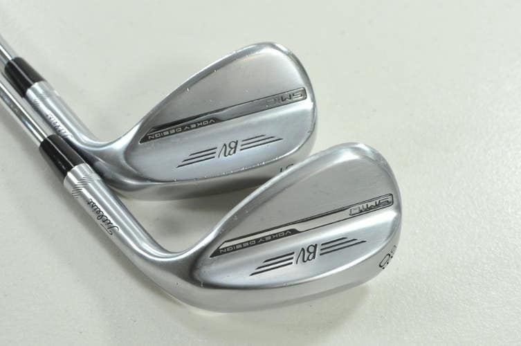 Titleist Vokey SM10 Tour Chrome 56*, 60* Wedge Set RH BV Wedge Steel # 205367