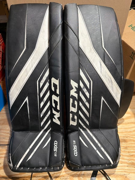 28" CCM Axis 1.5 Goalie Leg Pads (Used)
