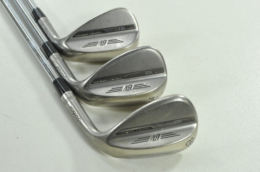 Titleist Vokey SM10 Tour Chrome 50*, 56*, 60* Wedge Set Right DG Steel # 205686