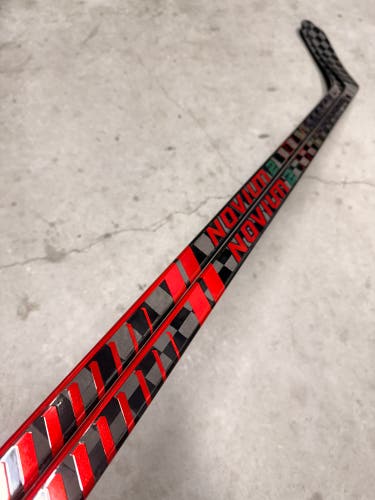 2 PACK 85 Flex P92M Senior Warrior Novium 2 Pro Left Hand Hockey Stick Pro Stock NHL (New)