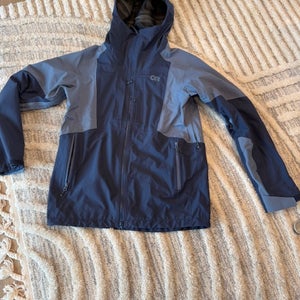 Blue Men's Large Outdoor Research Jacket (Used)